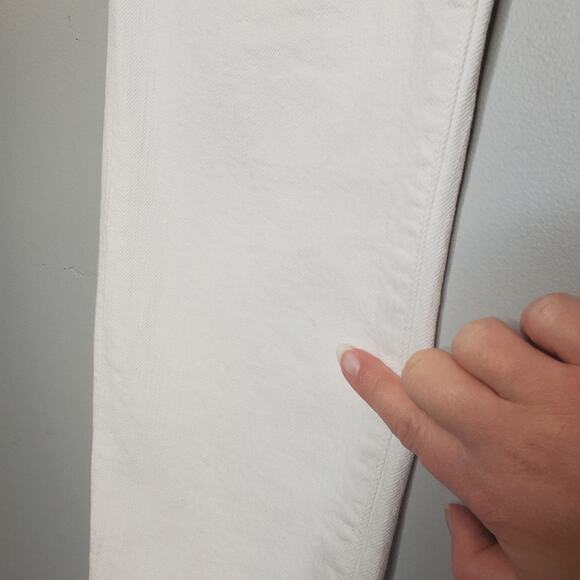 🔥 Kate Spade Play Hooky Broome Street White Skinny Jeans Women's 28 Mid Rise - Picture 13 of 16